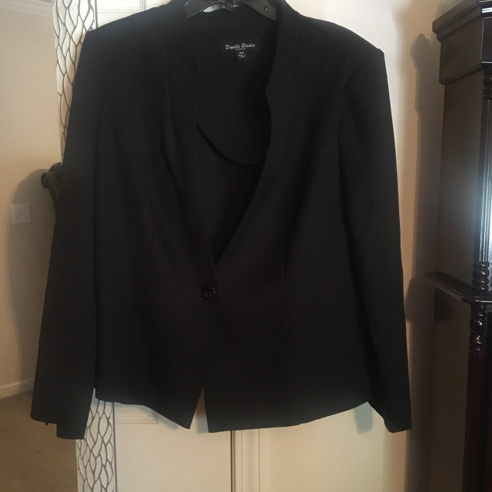 Ladies black dress jacket